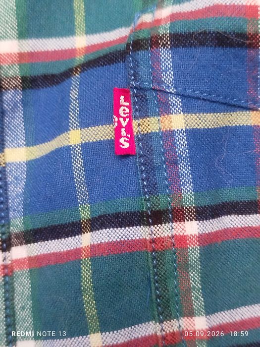 Байковая рубашка  Levis