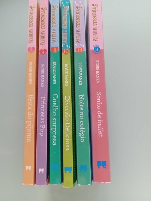 Livros Coleção Princesas Secretas