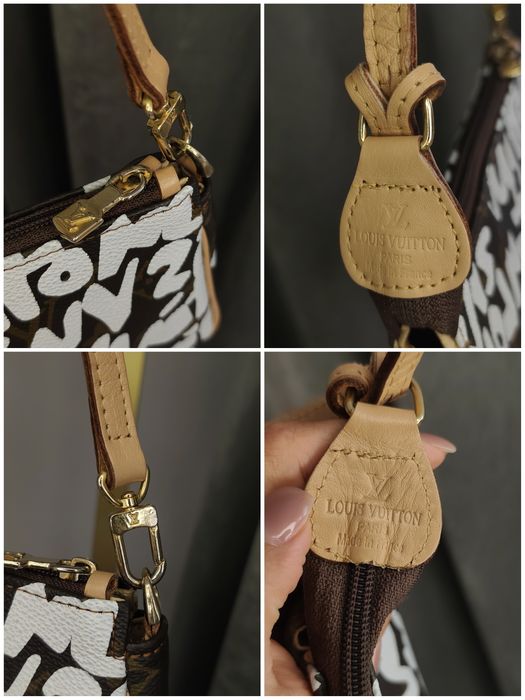 Сумка клатч Louis Vuitton Graffiti Pochette Accessoires