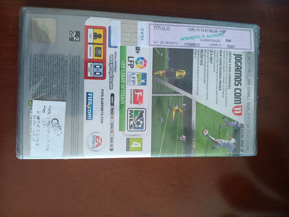 Jogo PSP FIFA 11
