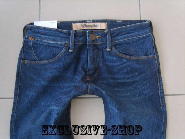 Jeansy Wrangler Lia , spodnie damskie W28 L34 pas 74 cm