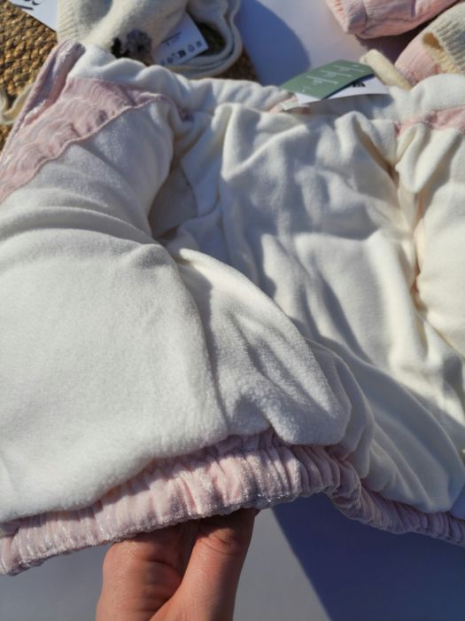 Курточка для дівчинки демисезонна з флісовою підкладкою h&m 98,104