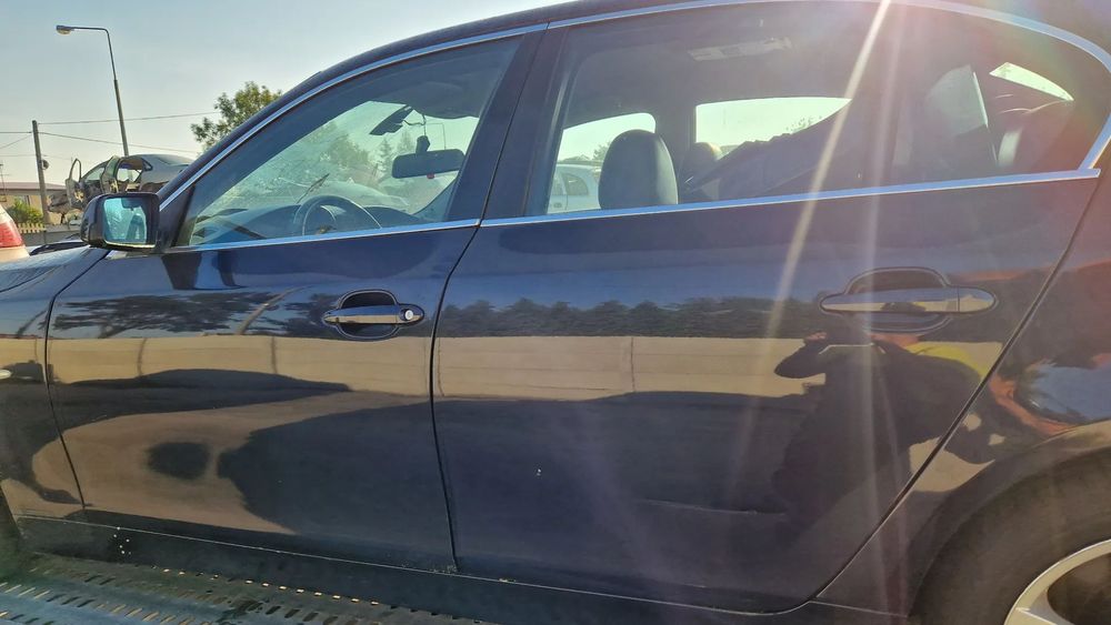 BMW E60  DRZWI LEWY TYŁ ORIENTBLAU 317/5