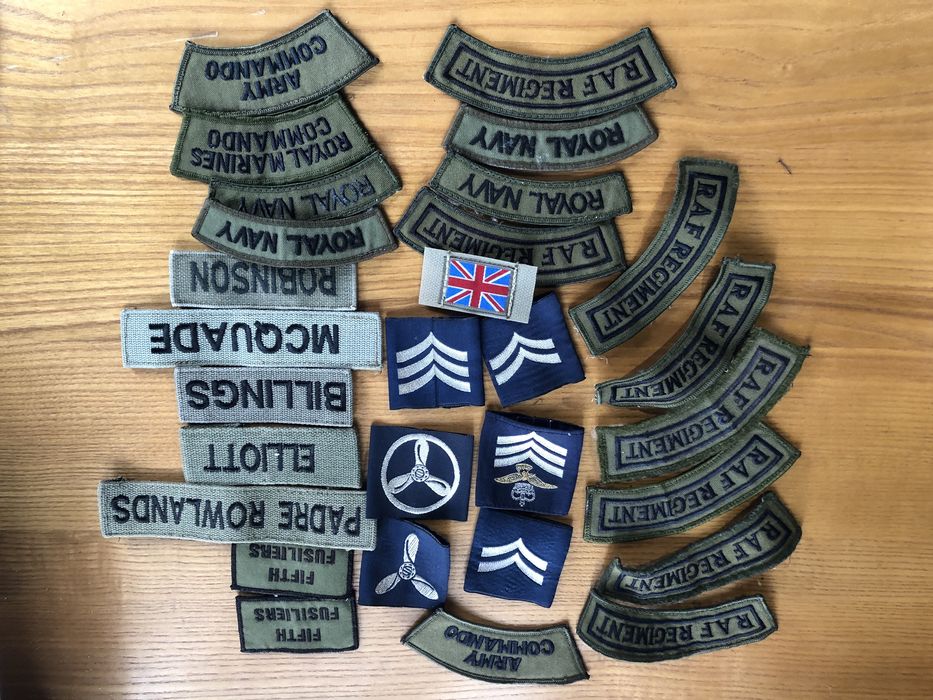 Колекційні шеврони, нашивки, патчі, погони Європи та США