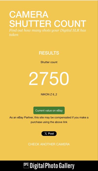 Nikon Z6ii Full Frame