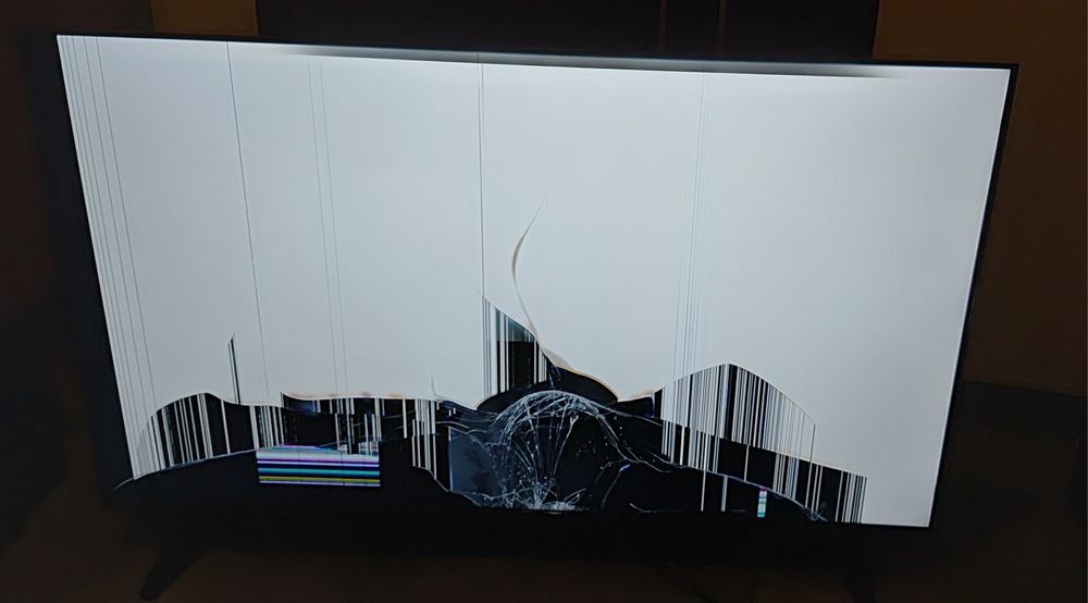 Telewizor Philips 40PFS6009/12  Uszkodzona matryca reszta jak NOWA