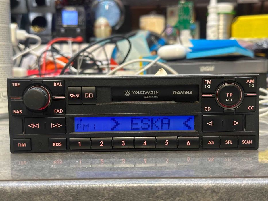 Fabryczne Radio radioodtwarzacz GAMMA VW Golf IV 4