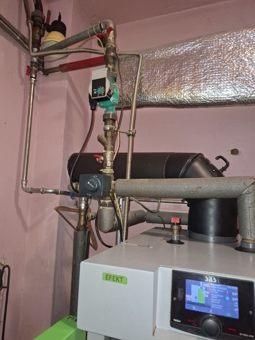 Piec 5 klasy SAS EFEKT 23 KW na ekogroszek