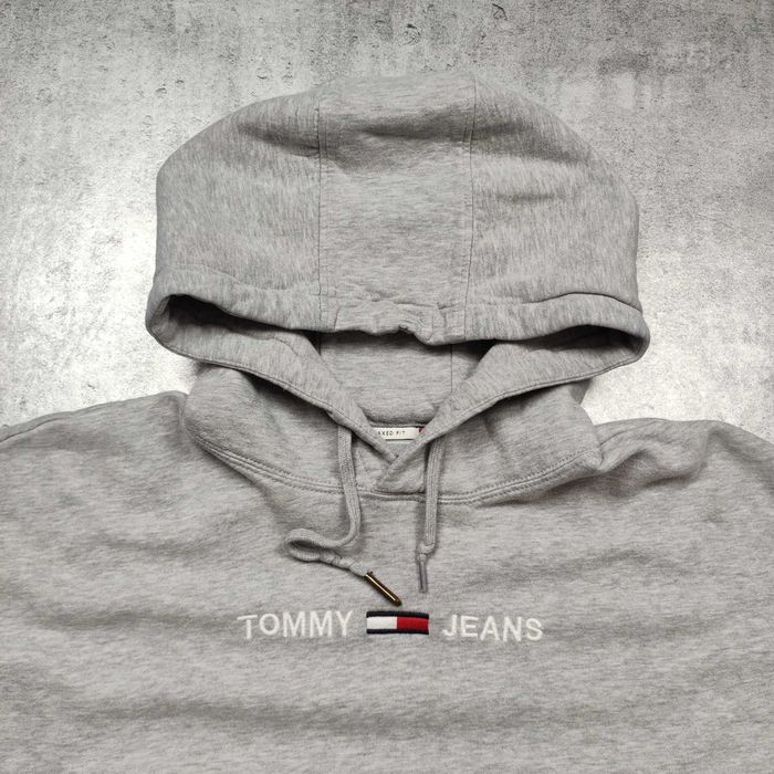 MĘSKA Bluza PREMIUM Hoodie z Kapturem Tommy Hilfiger Jeans Haft Logo