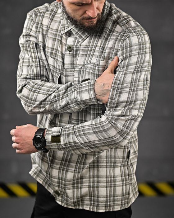 Професійна тактична військова сорочка сіра OBLIVION REVOLT GREY