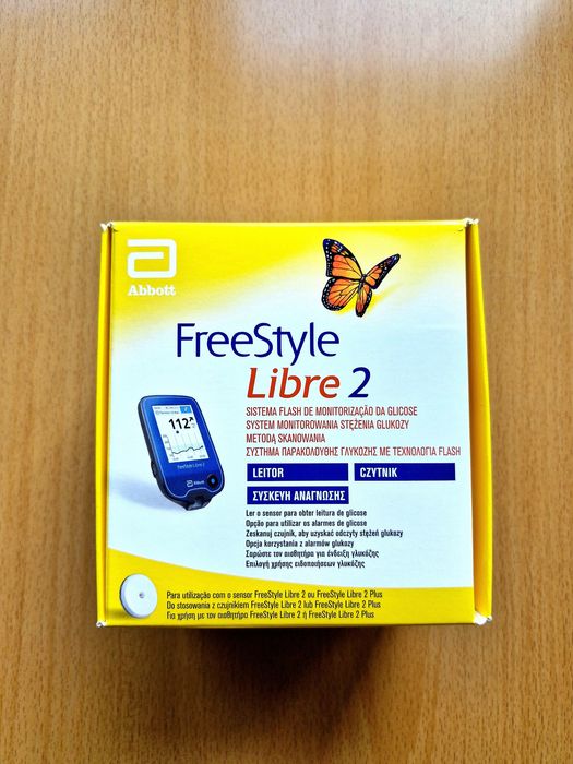 Czytnik FreeStyle Libre 2  Alarmy dźwiękowe Polskie Menu Nowy !
