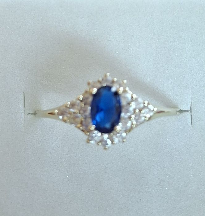 Złoty pierścionek próba 585