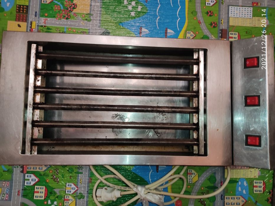 Электрический гриль, барбекю