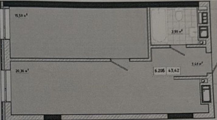 Продаж 1к квартири вул. Трускавецька 2, ЖК Apart Hall