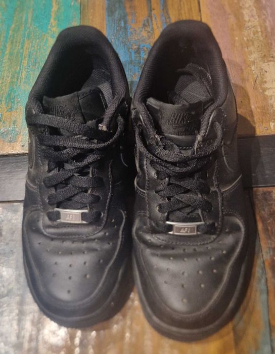 Nike Air force one trampki snakersy Czarne  r.36