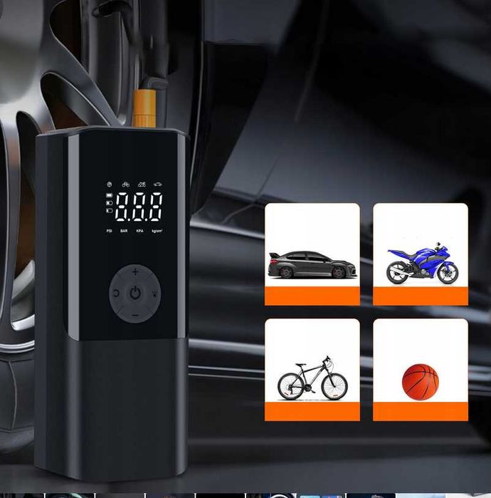 Kompresor samochodowy bezprzewodowa pompka CZK-3690