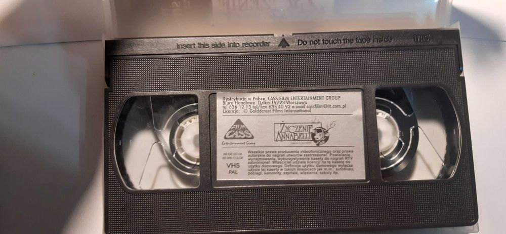Życzenie Annabelli - VHS kaseta video