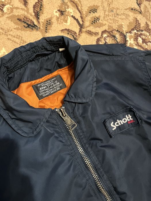 Куртка-бомбер Schott NYC CWU