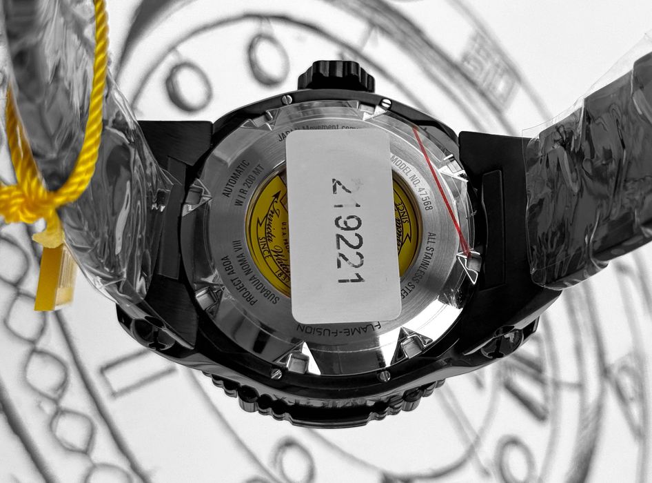 Годинник Invicta 47568 Subaqua Noma VIII Automatic 48.5 мм. 200 MT.
