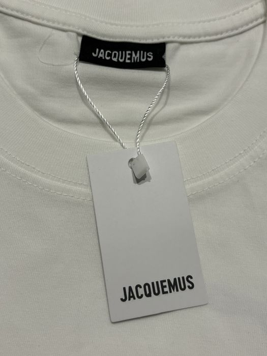 Остання ! Футболка Jacquemus! Тренд 2026! S біла в наявності!