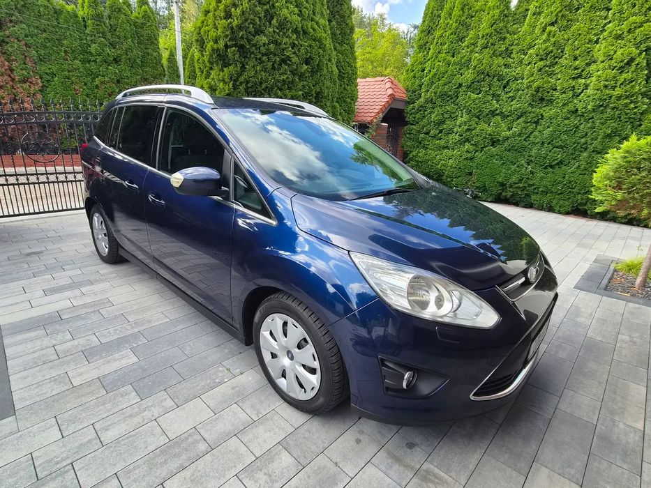 Ford Grand C-MAX Serwisowany , Bezwypadkowy ,