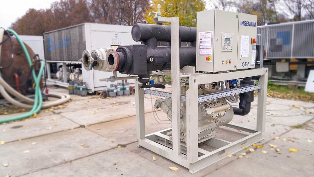 Аміачний Чіллер / Чиллер GEA GRASSO 350 кВт 2005 р. Б/У