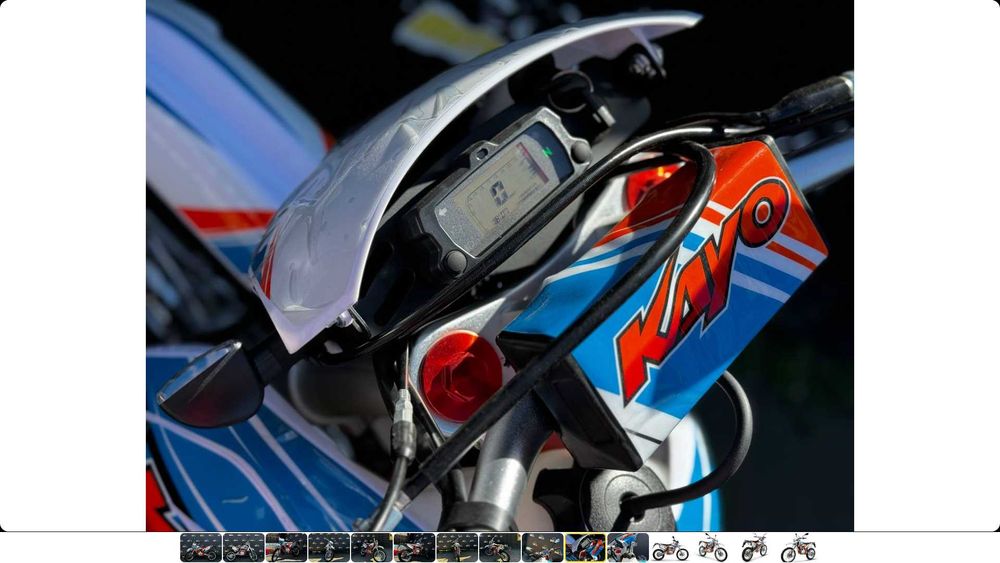 Мотоцикл KAYO K2 ROAD Кретид/Розтрочка під 0