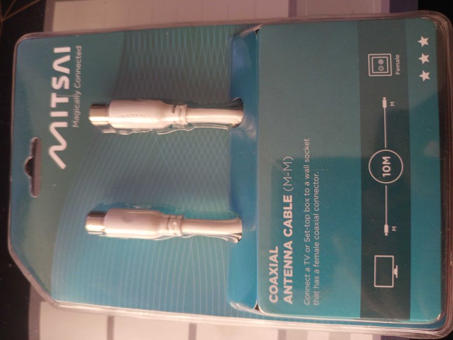 Cabo coaxial antena Mitsai 15 metros