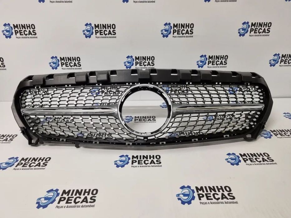 Grelha Frontal Mercedes CLA (W117) Diamond Silver