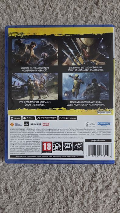 Jogo Ps5 Wolverine