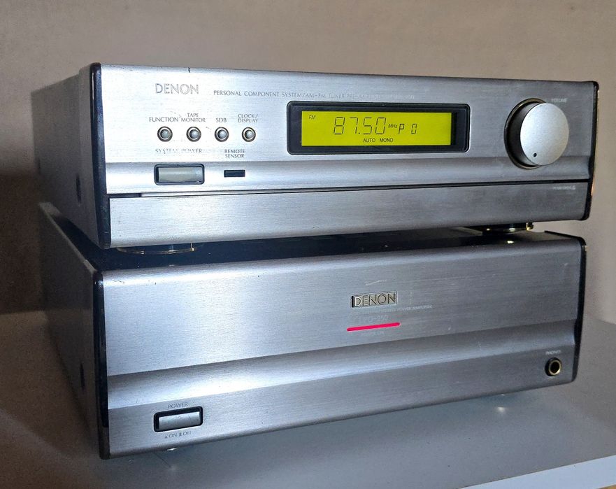 Pré + Power Stereo Midi DENON  UTP250 + UPO250