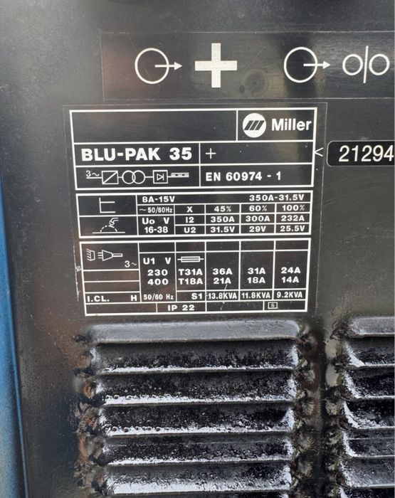 Aparelho de solda MIG  semi automática Miller
