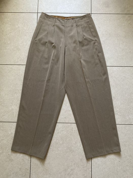 Jean Paul Gaultier Homme штаны оверсайз vintage oversized baggy wide pants L размер Л