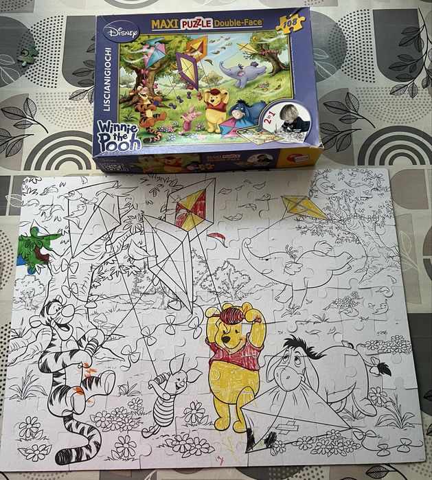 Puzzle 108 peças 2em1 Winnie The Pooh Disney