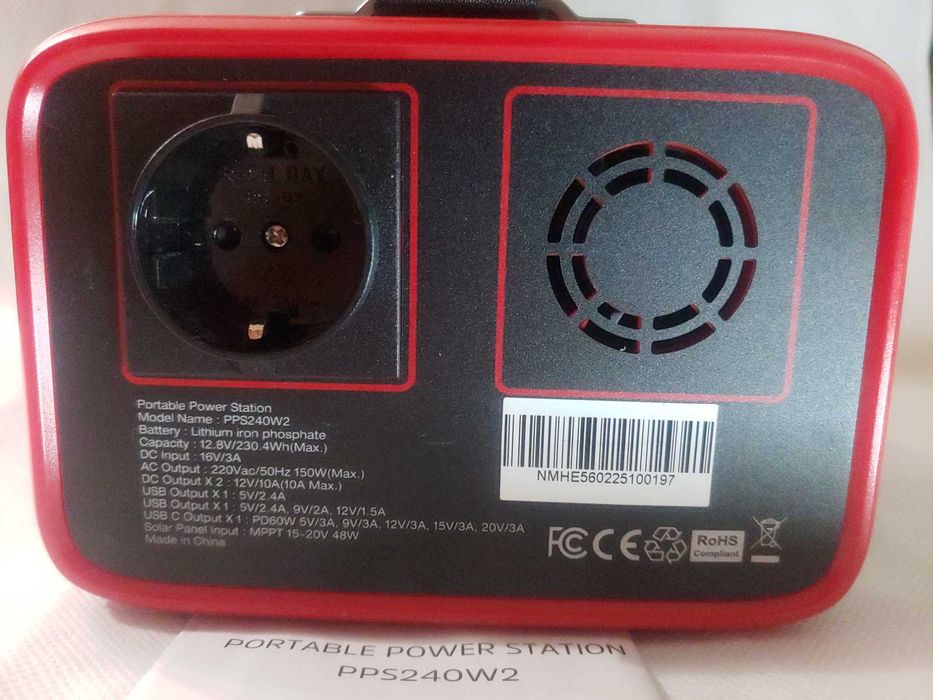 Зарядная станция • Energizer PPS240W2 • LiFePO4/230Wh/72000Mah • Почти новая