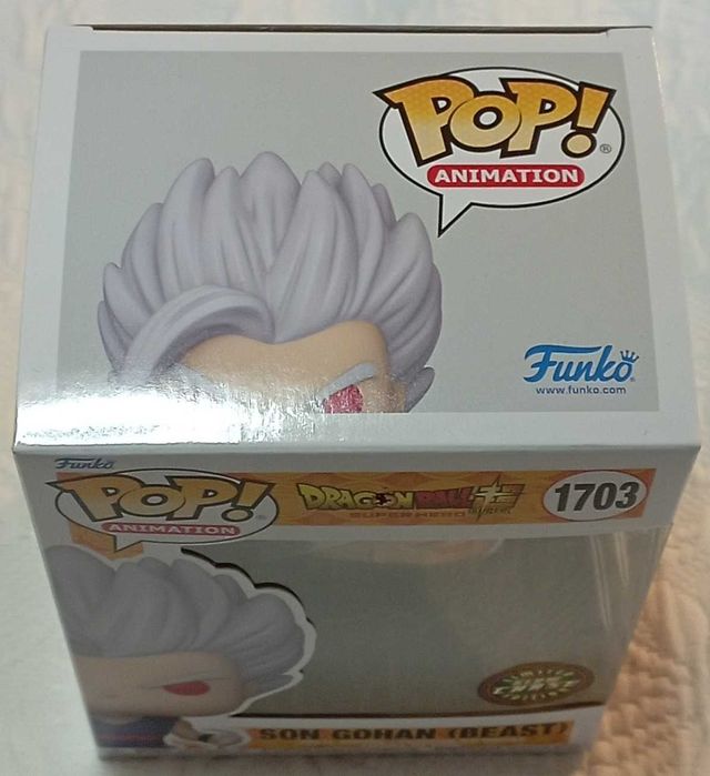 funko pop dragon ball super heroes 1703 son gohan (beast) chase