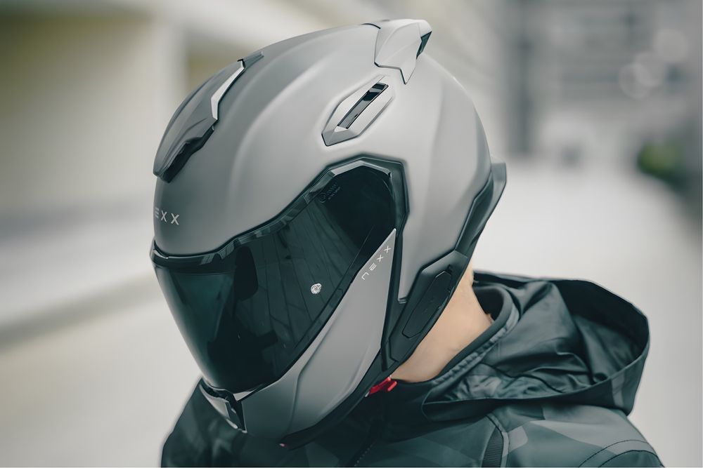 Capacete modular NEXX X.Lifetour + X-Com3 Pro