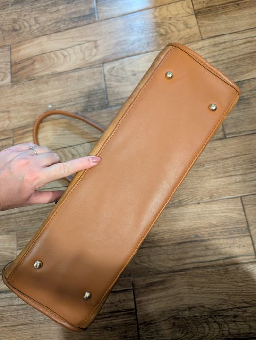 Skórzana torba biznesową, na laptopa dla kobiety shein