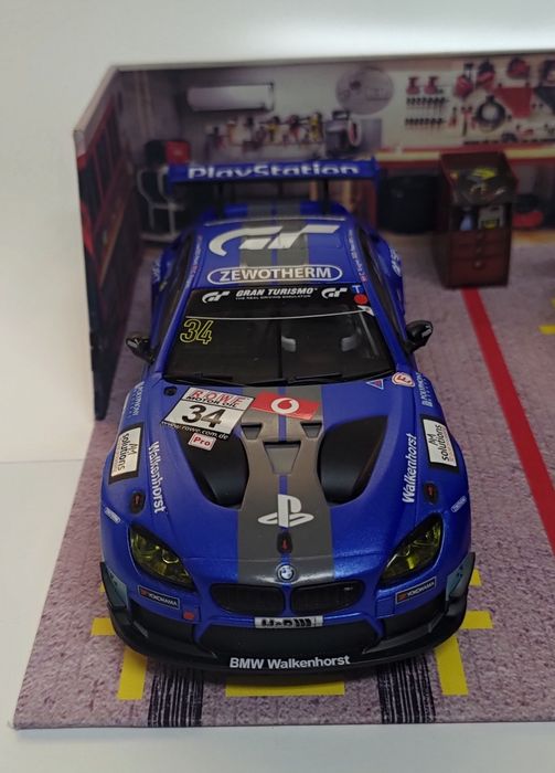 Carros Slot Carrera 1:32 – BMW M6 GT3 & Ford GT Race (Como Novos)
