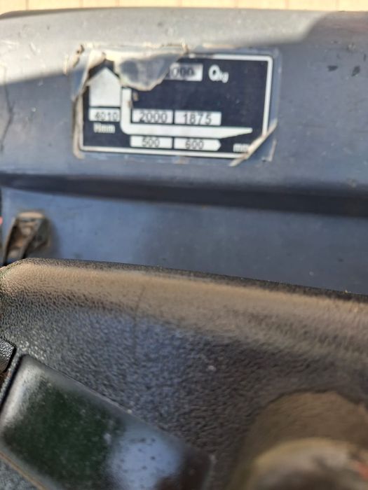 Wózek widłowy Mitsubishi 2 tony elektryczny
