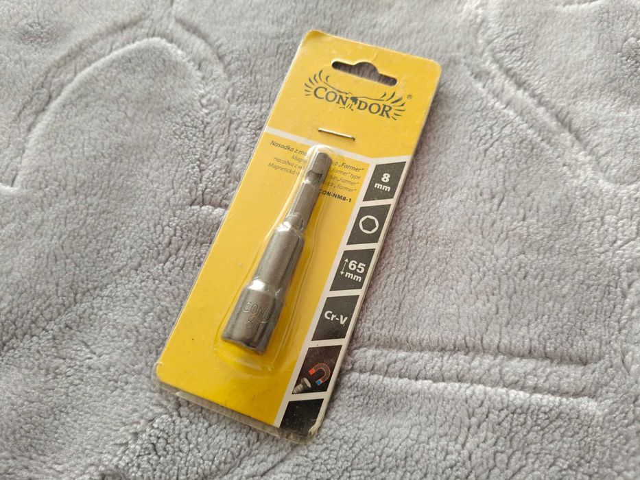 Końcówka magnetyczna typ farmer M8 CONDOR 1/4 MAGNES