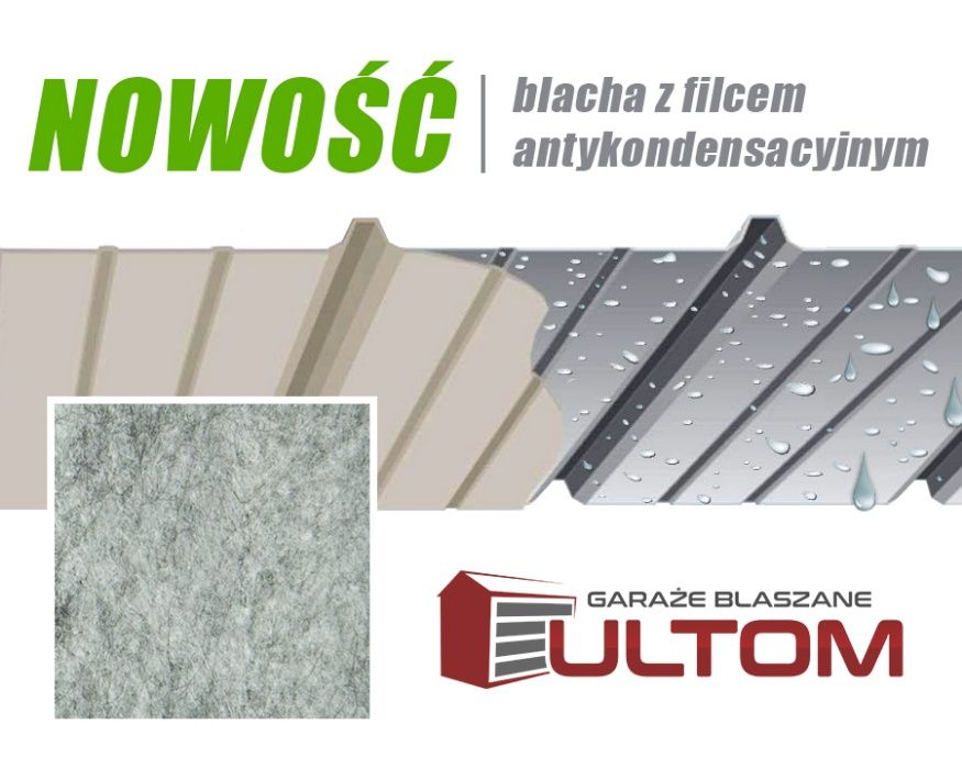 Garaż blaszany 4x6 NOWOŚĆ drewnopodobny PROFIL ZAMKNIĘTY