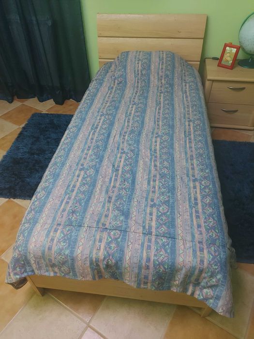 Cama solteiro como nova 180€