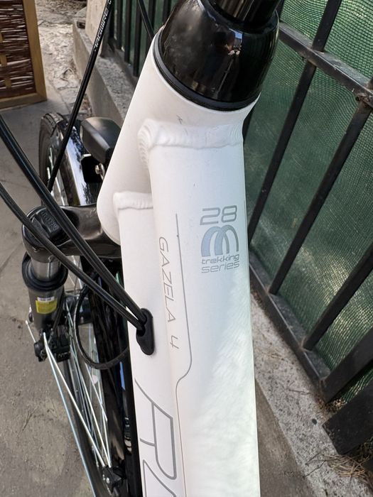 Rower trekkingowy damski Romet Gazella promocja nowy shimano bagażnik