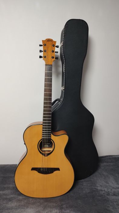 LAG T66ACE gitara elektroakustyczna CASE świetny instrument !!