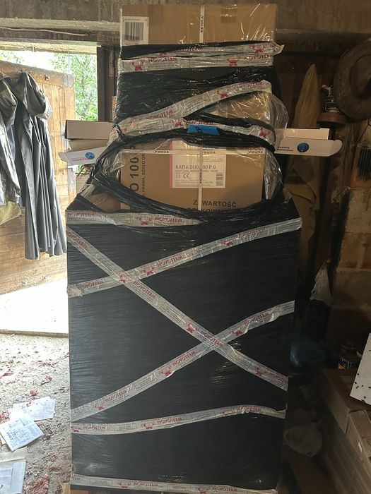 Kabina prysznicowa Katia 100x80 prawa z brodzikiem, prysznic