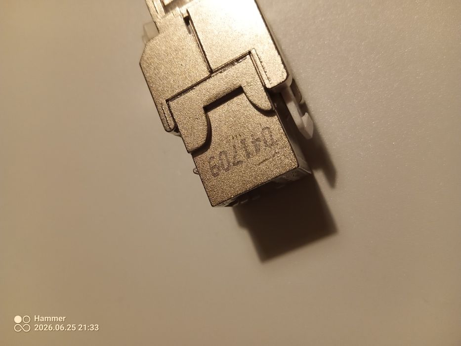Moduł Keystone RJ45 Kat. 6A Dätwyler (Ekranowany STP, Beznarzędziowy) 24szt