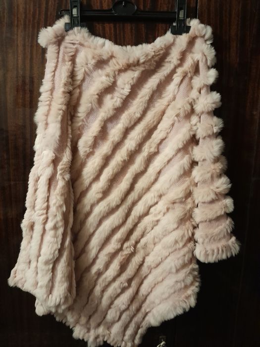 Пончо з кролика ONE SIZE