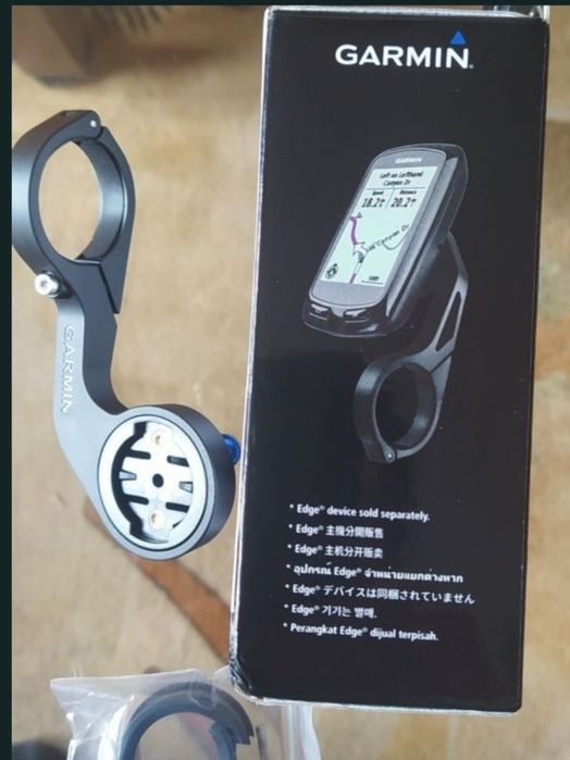 Uchwyt licznika Garmin + dolne lampka/GoPro