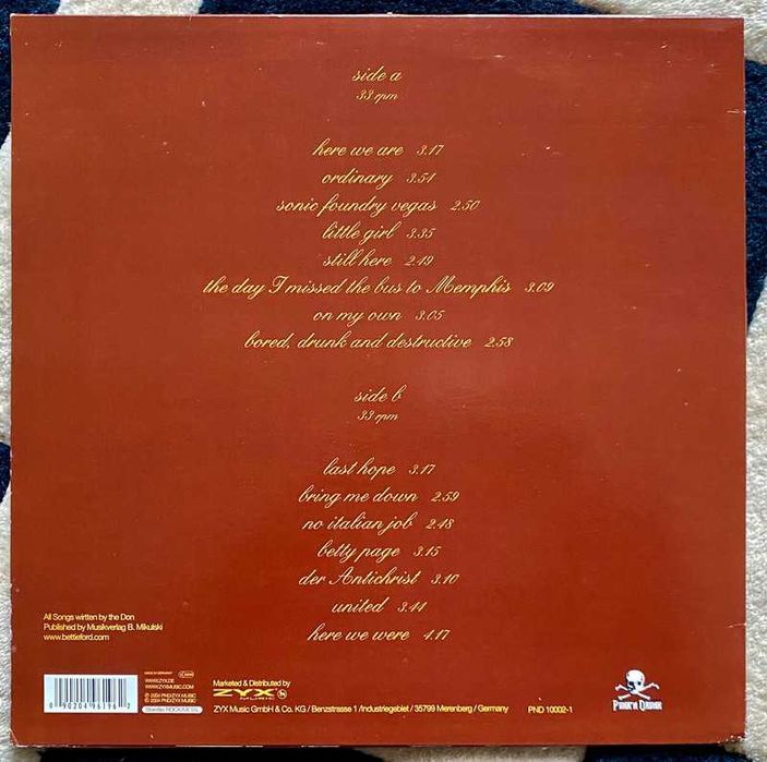 Bettie Ford – League Of Fools - Vinyl